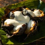 Samoan Coconut-Baked Taro Leaf Parcels