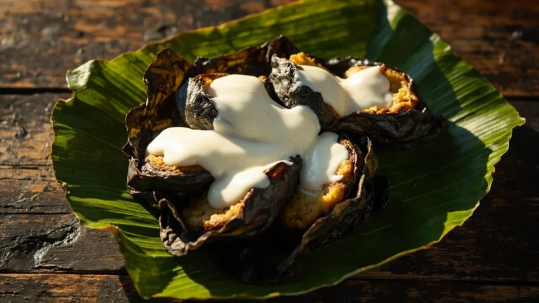 Samoan Coconut-Baked Taro Leaf Parcels
