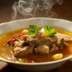 Kashmiri Saffron Lamb Broth