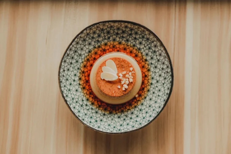 Tongan Coconut Cream Caramel Pudding