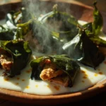 Tongan Chicken Taro Leaf Bundles