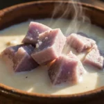 Vanuatu Taro Coconut Pudding
