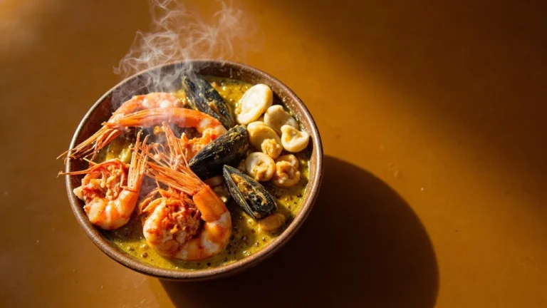 Filipino Seafood Peanut Stew