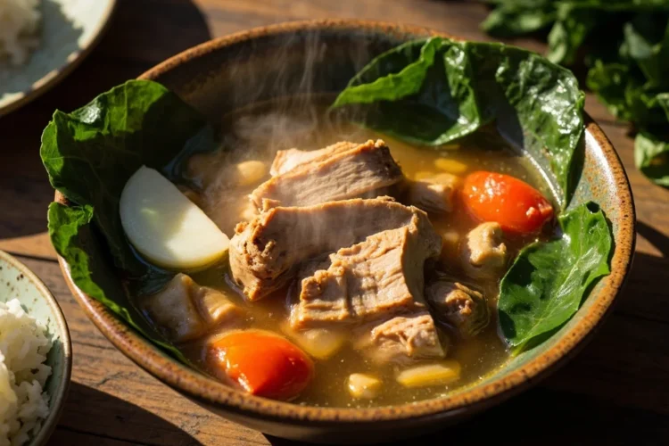 Classic Filipino Tamarind Pork Stew