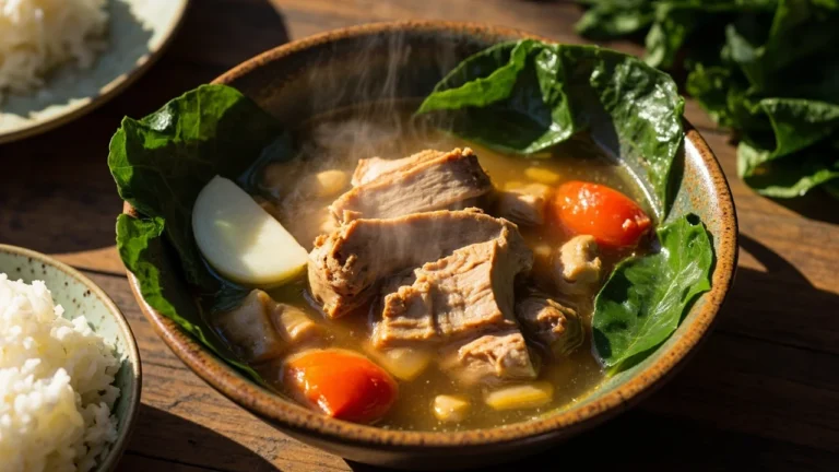 Classic Filipino Tamarind Pork Stew