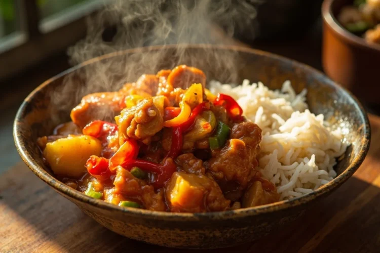 Filipino Sweet and Sour Braised Chicken