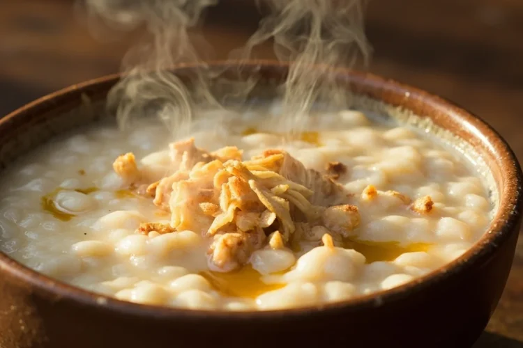 Filipino Plain Rice Porridge