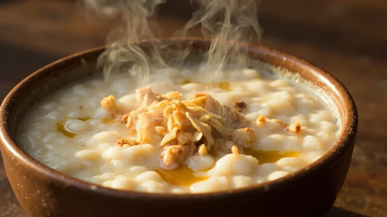 Filipino Plain Rice Porridge