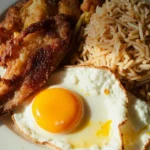 Filipino Crispy Milkfish Breakfast with Garlic Fried Rice