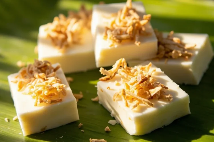 Filipino Creamy Coconut Corn Pudding
