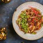 Vietnamese Beef Dry Noodle Salad