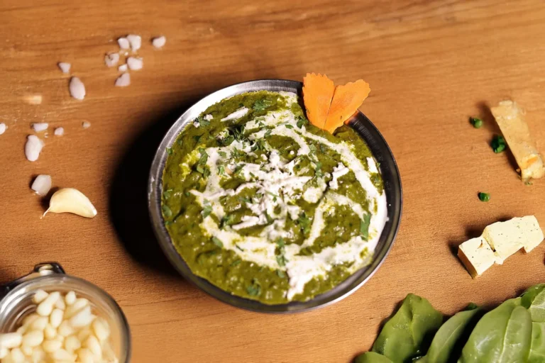 Tamil Spinach Mash with Coconut