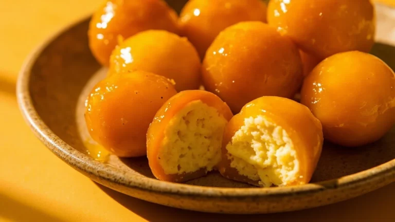 Filipino Caramelized Egg Yolk Sweet Balls