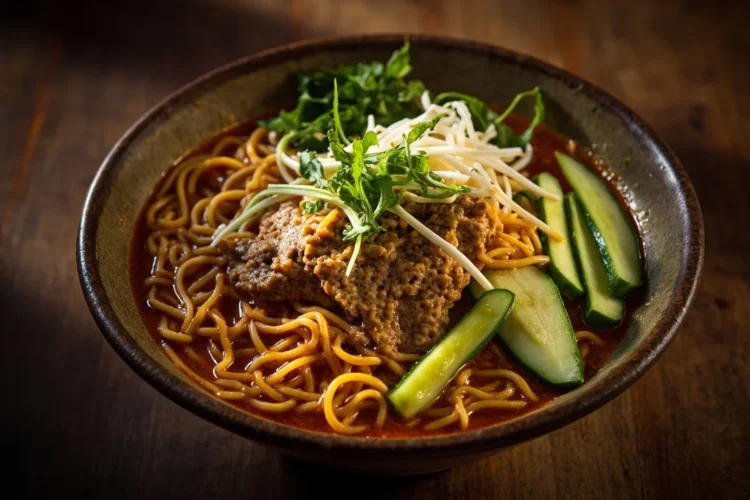 Spaghetti in Spiced Mackerel Curry (Johor-Style)