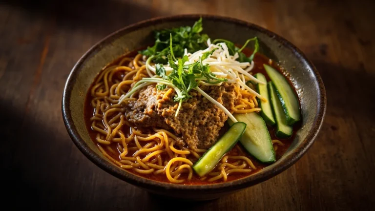 Spaghetti in Spiced Mackerel Curry (Johor-Style)