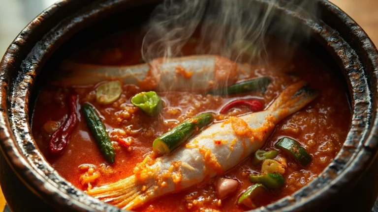 Malaysian Sour and Spicy Fish Stew