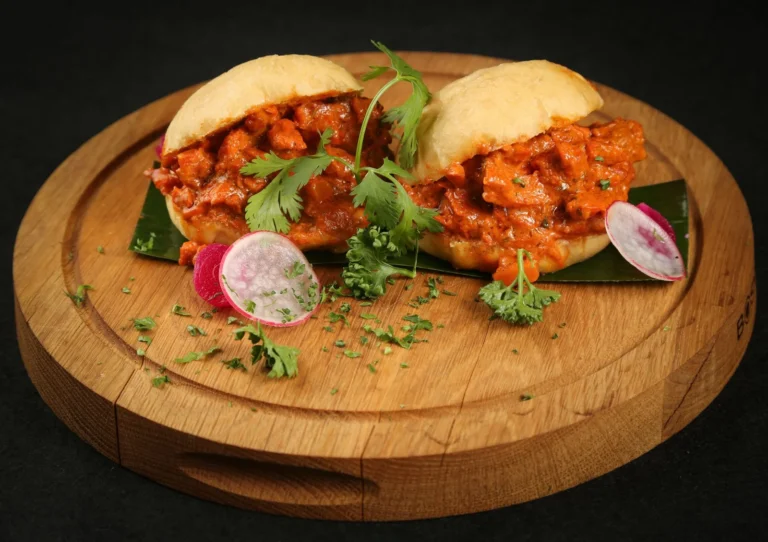 Mumbai Street-Style Spiced Minced Meat with Buttered Rolls