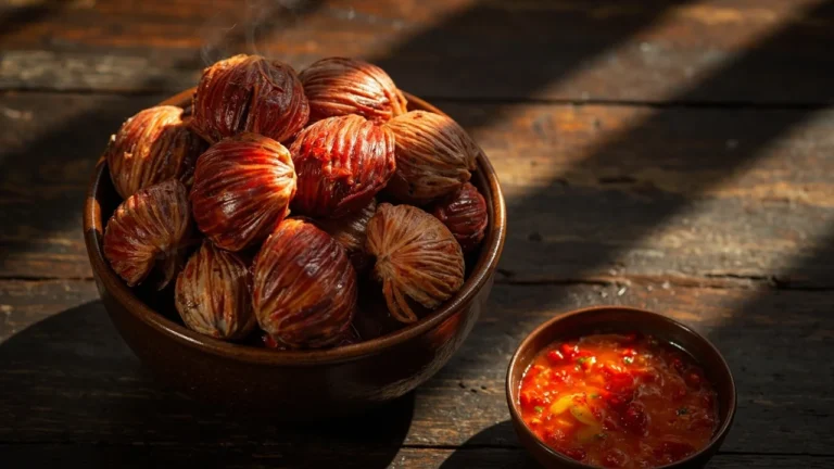 Malaysian Boiled Cockles with Chili-Lime Dipping Sauce
