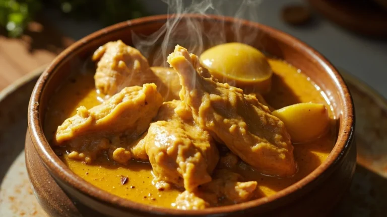 Malaysian Coconut Chicken Curry