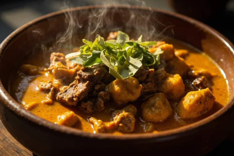 Malay Beef Curry with Coconut Milk
