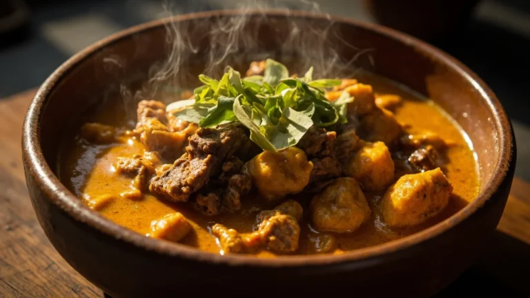 Malay Beef Curry with Coconut Milk