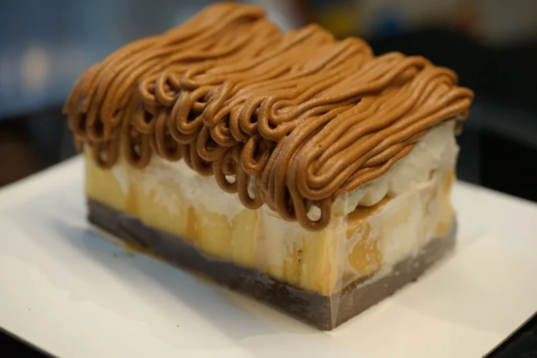 Tokyo-Style Banana Cream Filled Sponge Cake