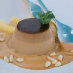 Hojicha Roasted Tea Custard Pudding
