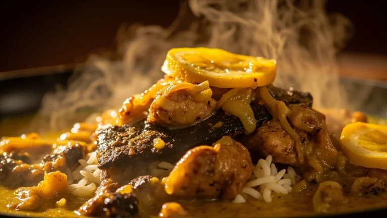 Gambian-Style Smoked Fish and Chicken Yassa