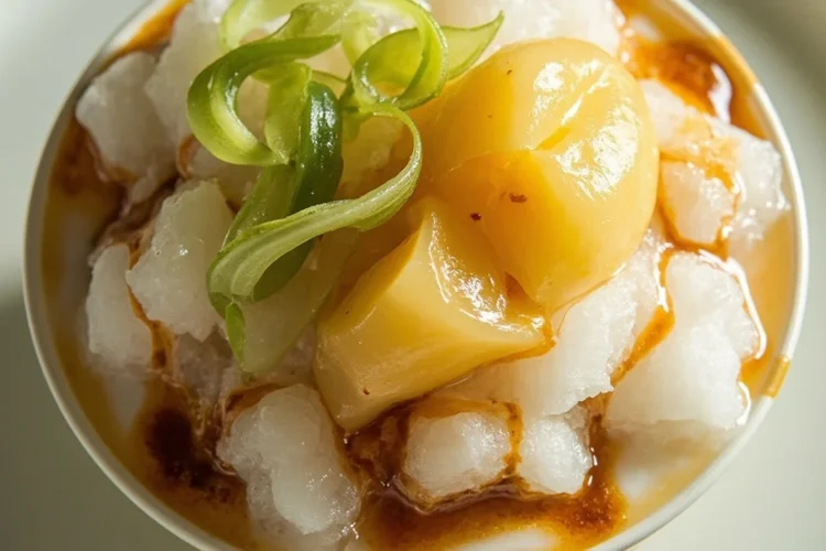 Premium Malaysian Durian Cendol Shaved Ice Bowl