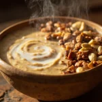 Gambian Millet Porridge with Peanut and Milk