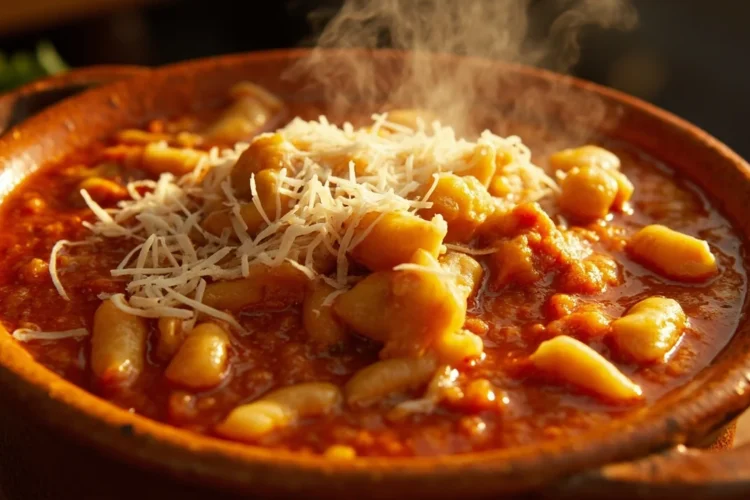 Pasta and Chickpea Stew