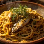 Sicilian Bucatini with Sardines, Fennel, and Saffron