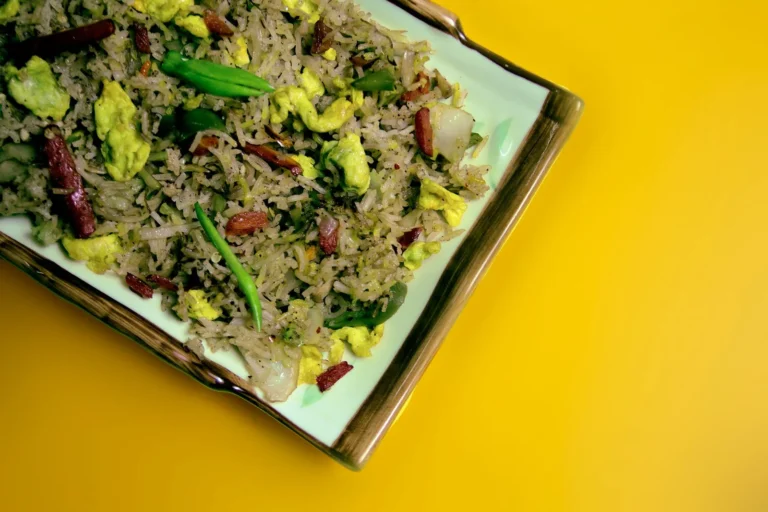 Fried Rice with Chinese Sausage