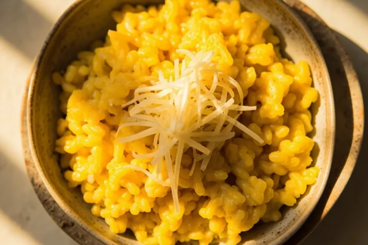 Saffron and Parmesan Risotto (Milanese-Style)