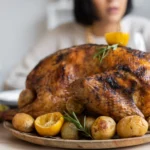 Italian Roast Guinea Fowl with Rosemary, Garlic, and Lemon