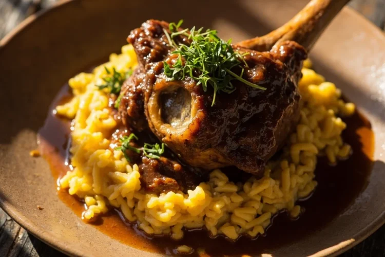 Milan-Style Braised Veal Shanks (Ossobuco)