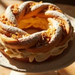 Classic Paris-Brest with Praline Mousseline Cream