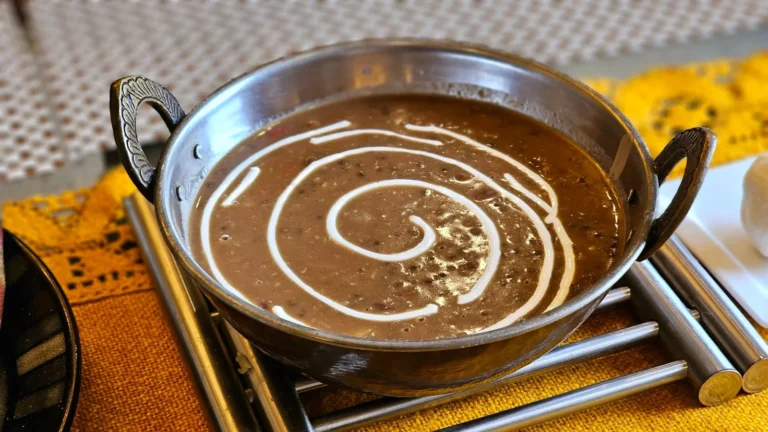 Pakistani-Style Creamy Black Lentil and Kidney Bean Curry