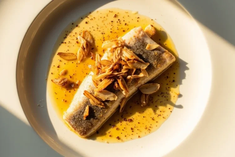 French Trout with Toasted Almonds