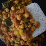 South Indian Festival Chickpea Rice