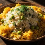 Persian Fava Bean and Dill Rice