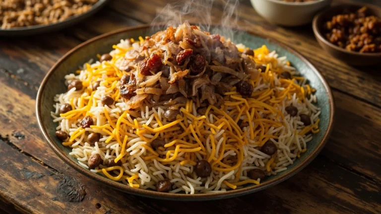 Persian Lentil and Saffron Rice