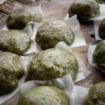 Qing Ming Green Tea Rice Ball