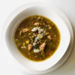 German Split Pea Soup with Smoked Pork