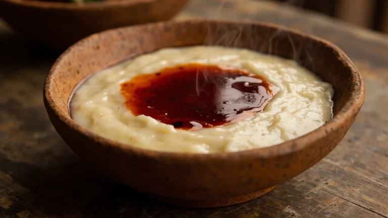 Angolan Cassava Porridge