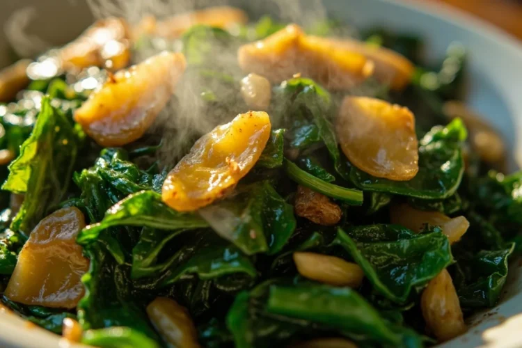 Eritrean Sautéed Collard Greens