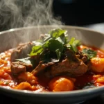Khmer Red Curry with Beef and Eggplant