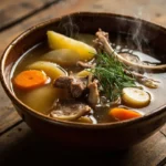 Kazakh Lamb Broth