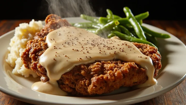 Texas Chicken Fried Steak with Creamy Country Gravy