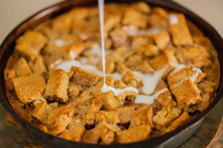 New Orleans Bread Pudding with Bourbon Sauce